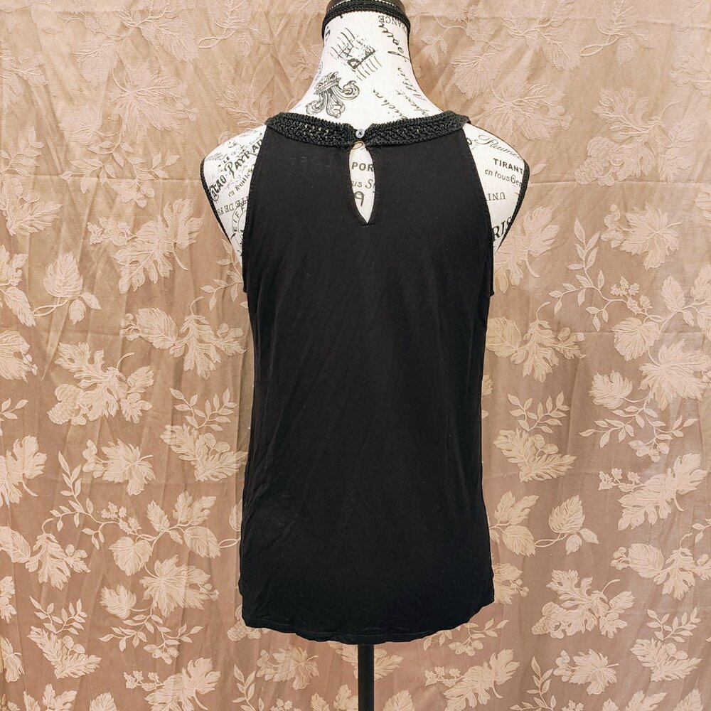Loft Crochet Style Tank Top, Size M, Used - Picture 2 of 6